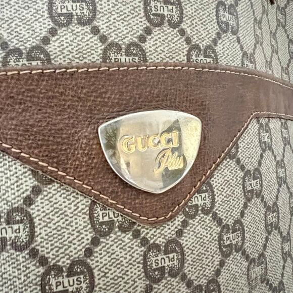 Gucci GG Plus Monogram Sherry Line Tote Bag - Picture 7 of 10